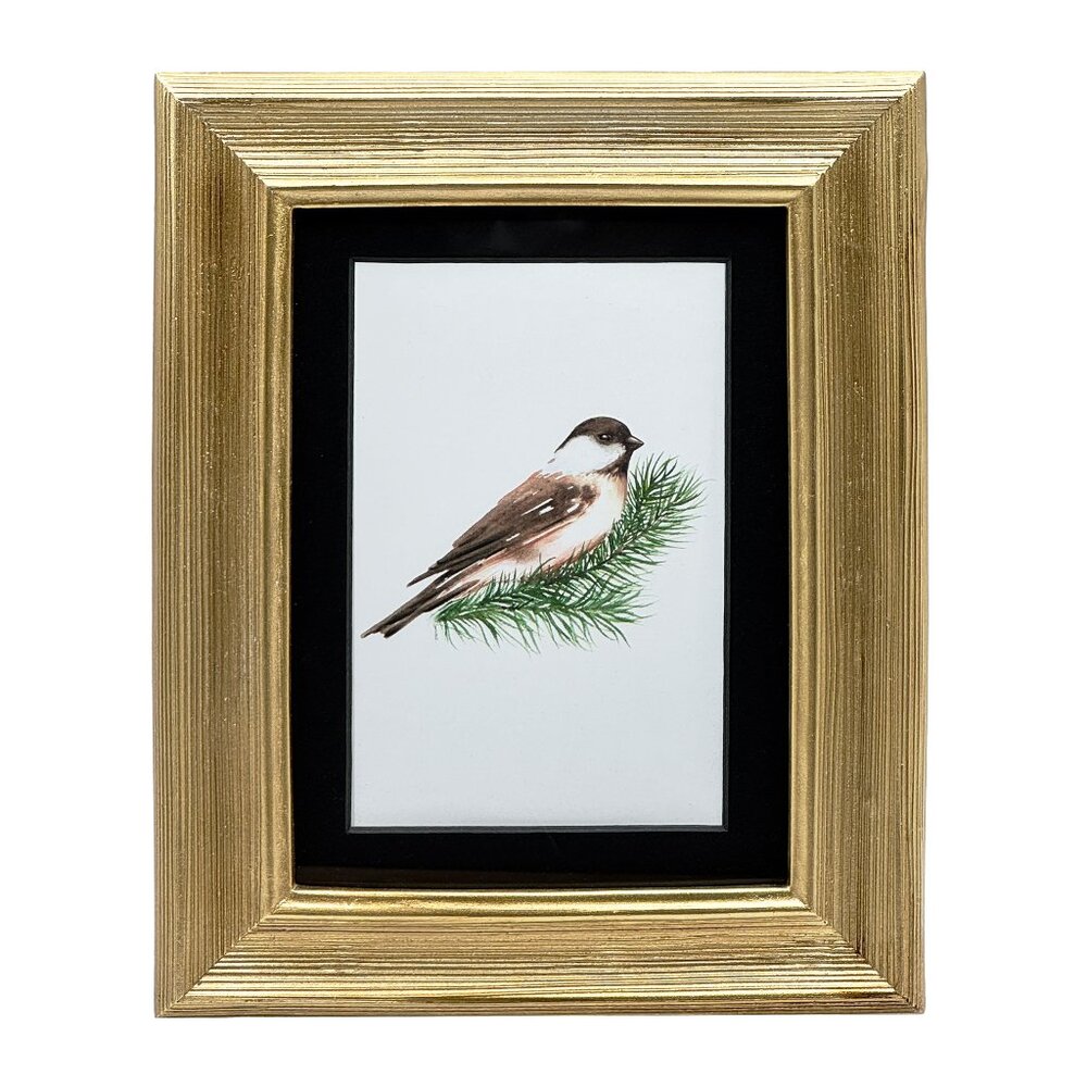 5X7 Gold Beveled Picture Frame